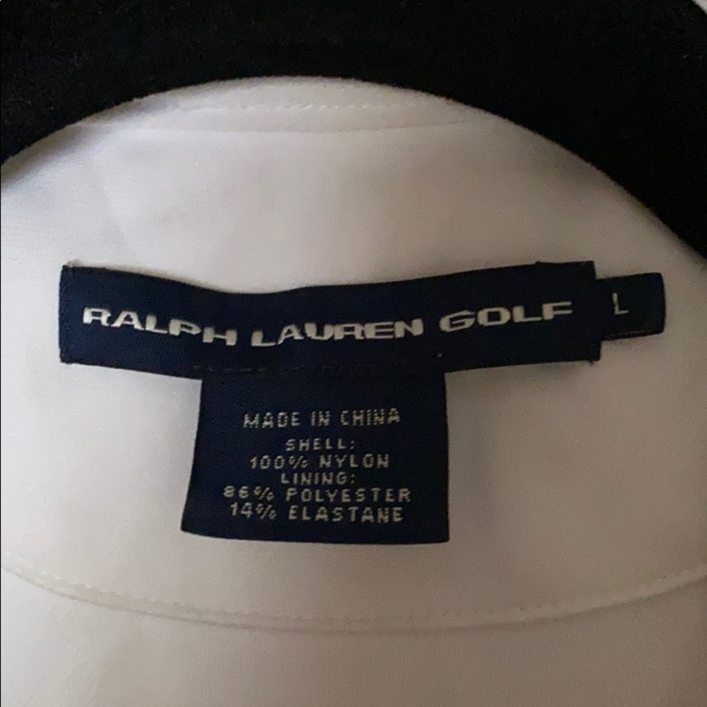 Ralph Lauren White Golf Hoodie Jacket - Picture 3 of 5